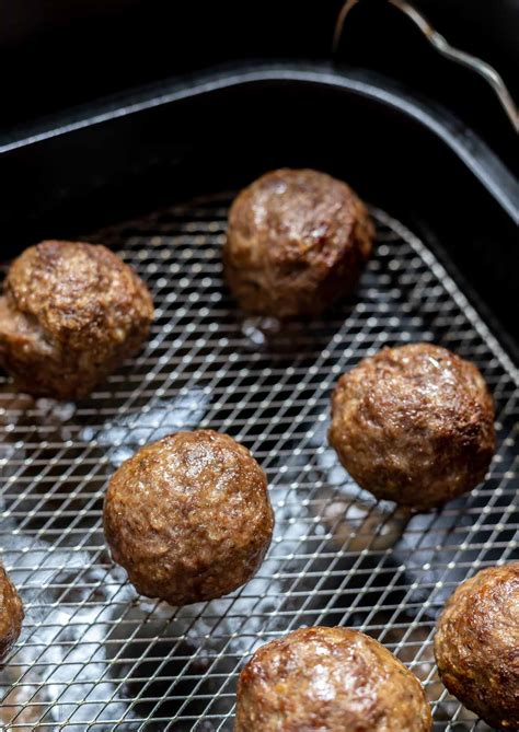 Air Fryer Meatballs