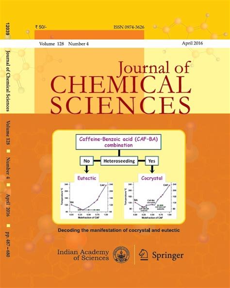 Journal of Chemical Sciences | Indian Academy of Sciences