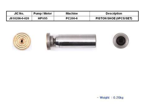 JIC HPV95 Piston Shoe Set (9 Pieces/Set) – SealKitIndia
