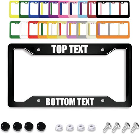 Amazon.com: Speedy Pros Funny License Plate Frame Custom Personalized ...
