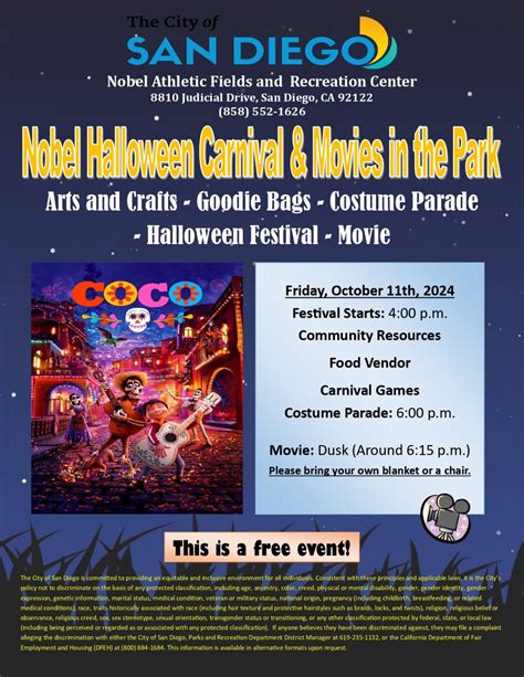 Halloween Carnival at Nobel Athletic Fields and Recreation Center ...