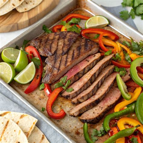 Sheet Pan Steak Fajitas - Clara Plate