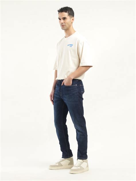 Buy Men's 512 Slim Tapered Fit Blue Cotton Jeans Online – Levis India Store