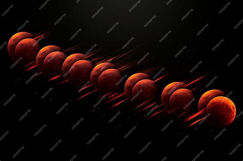 Premium Photo | Total Lunar Eclipse with Lunar Eclipse Phases Timeline