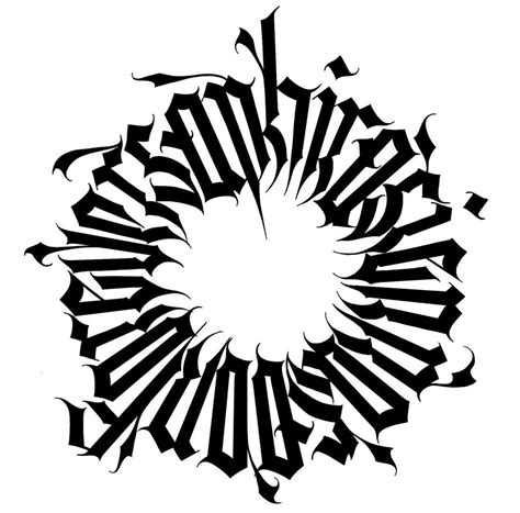 Memento mori memento vivere ambigram circle v 2 – Artofit