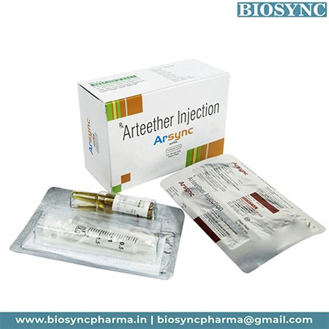 Arsync - Arteether Injection - Biosync Pharmaceuticals Pvt Ltd