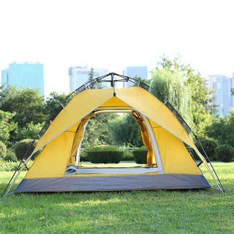 新款3*4帐篷户外用品双门自动速开帐篷野营山地防雨保暖帐篷批发-阿里巴巴