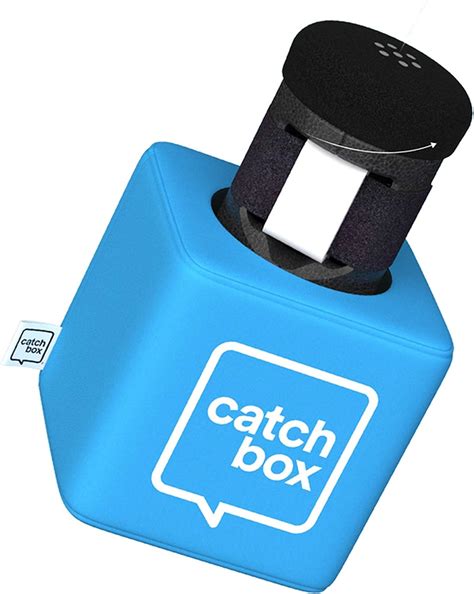 Buy Catchbox Mod Throwable Microphone, Blue (2-Sides New Catchbox Logo ...