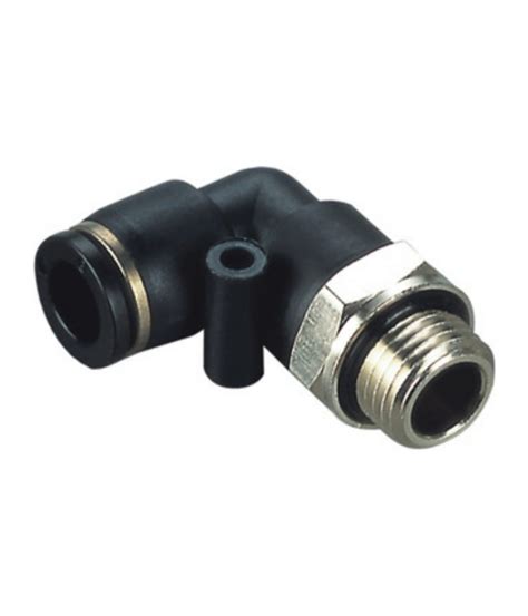 8mm X 1/4" Inch BSP Male Pneumatic Elbow (PU)