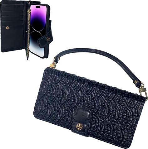 Skywin Funda tipo cartera para teléfono celular compatible con iPhone ...