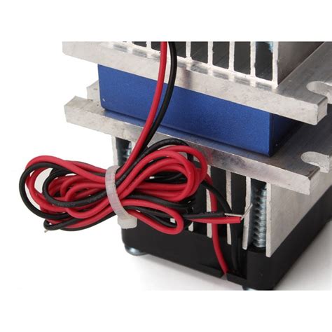Thermoelectric Peltier Refrigeration Cooling System Water Flow Diy Kit