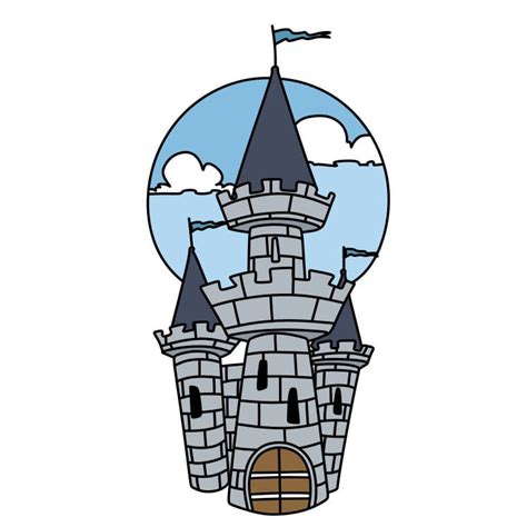 Image result for Pencil Drawing Castle Tutorial