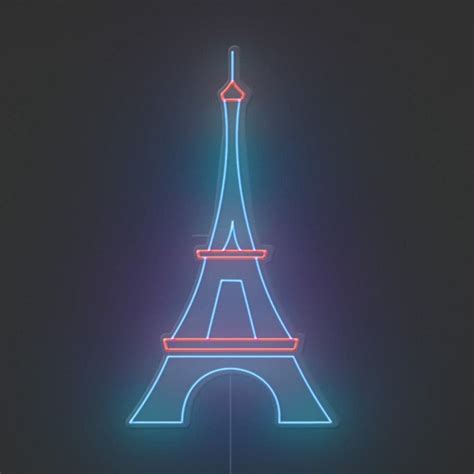 Eiffel Tower Neon Sign – NEONDECORS
