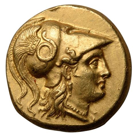Ancient Greek Gold Coin of King Alexander the Great, 323 BC | Ancient ...