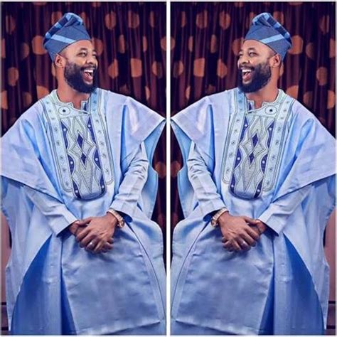 Buy HD Traditional African Clothing for Men Nigerian Man's Agbada ...