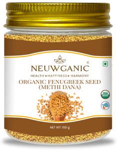 Neuwganic Organic Fenugreek Whole | Methi Dana | Indian Organic Spices ...