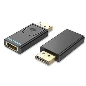 Displayport to HDMI Adapter 4k, Vention DP Male to HDMI Female ...