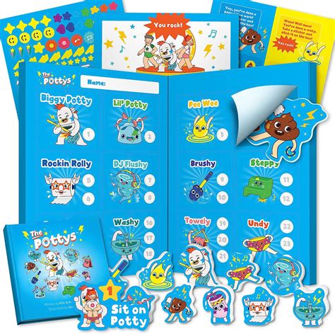 THE POTTYS Funny Potty Training Chart Game for Boys India | Ubuy