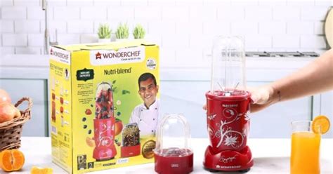 Wonderchef Nutri-blend Mixer, Grinder & Blender, Powerful 400W 22000 ...