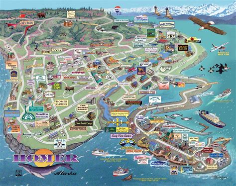 Map Of Alaska Homer