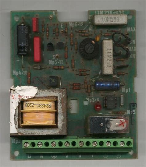 ENDRESS + HAUSER 430 FTM ELECTRONIC CARD… Repair India | Synchronics