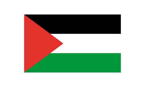Palestine national flag transparent png 34800603 PNG