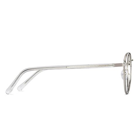 Buy Gunmetal Silver Transparent Full Rim Round John Jacobs Supreme ...