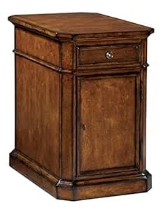 Hekman Furniture European Legacy Storage End Table - Macadamia Finish ...