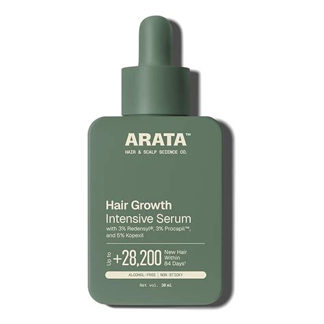 Arata Hair Growth Serum 3% Redensyl, 3% Procapil & 5% Kopexil