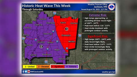 Excessive heat warnings issued amid historic heat wave - Vicksburg Daily News