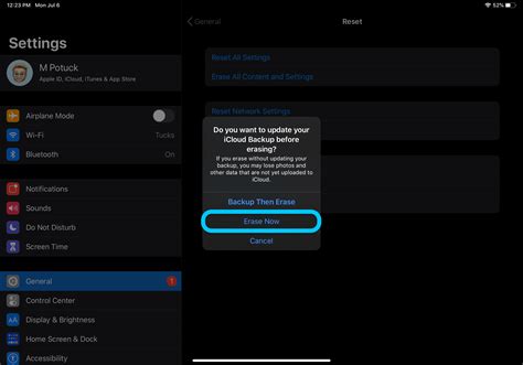 IPad Factory Reset 的图像结果