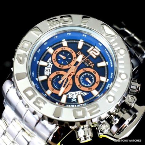 Invicta Sea Hunter Gen II Blue Chrono Watch India | Ubuy