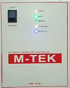 M-TEK, Model No;-MTSM-21, Automatic Water Pump Controller for ...