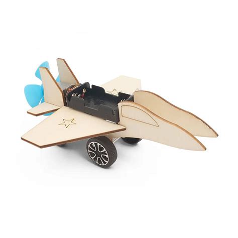 DIY Fighter Aircraft STEM Kit Steam Toy Plane Fighter – REES52