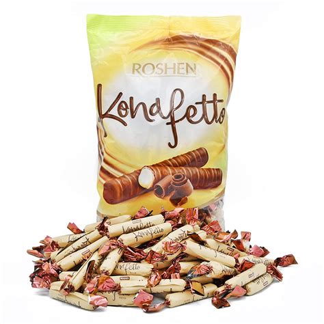 Roshen Chocolate Covered Wafer Candy with India | Ubuy