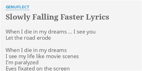 Image result for Falling Faster Lyrics