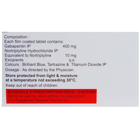 Acegaba-NT 400 Tablet 15's Price, Uses, Side Effects, Composition ...