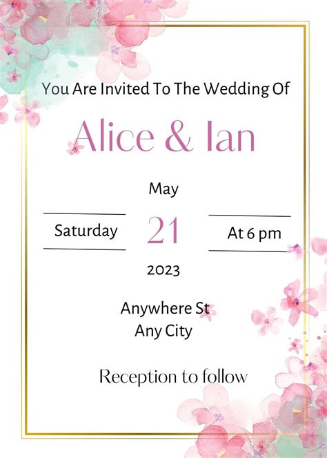Editable Invitations 的图像结果