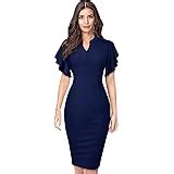Buy ILLI LONDON Women's Bodycon Knee Length Dress at Amazon.in