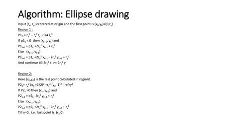 Image result for Midpoint Ellipse Drawing Algorithm Gatevidhyaya