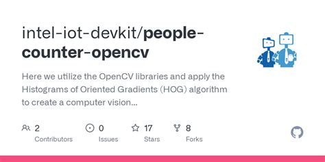 How to Count People Using OpenCV 的图像结果