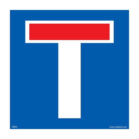 Tr041 Traffic Sign No Through Road Signs 200mm X 200mm | Desertcart INDIA