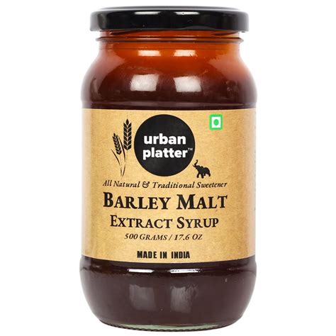 Urban Platter Barley Malt Extract Syrup (Sweetener), 500g : Amazon.in ...