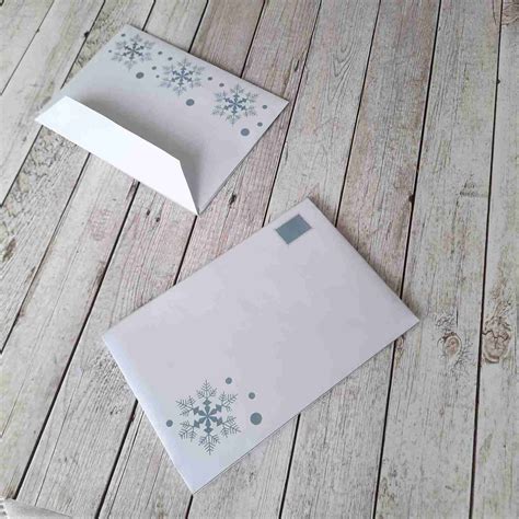 Easy Homemade Christmas Envelope Template [PDF Printable Instantly ...