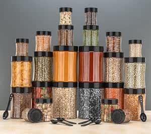 Buy Entisia Transparent Kitchen Storage Container - Curved Shape ...