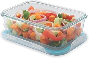Flipkart.com | Lemon Tree Rectangular Borosilicate Glass Lunch Box ...