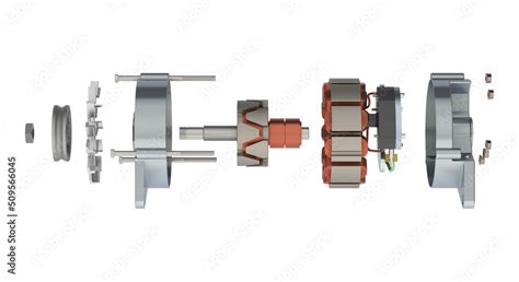 Image result for Alternator Exploded-View