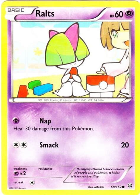 Pokemon X Y BREAKthrough Single Card Common Ralts 68 - ToyWiz