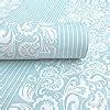 Wolpin DIY Self Adhesive Wall Stickers Wallpaper (45 x 300 CM, Blue ...