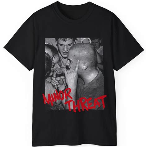 Rare Vintage Minor Threat Live Shirt - TokoPyramid